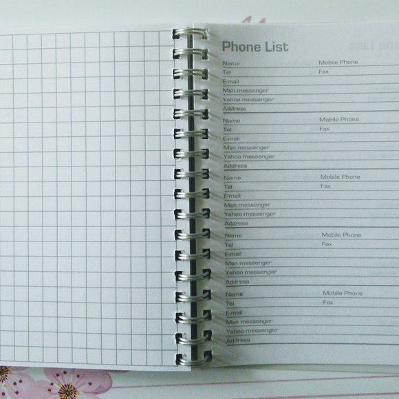 Weekly Schedule Notebook - Picture 4 of 4